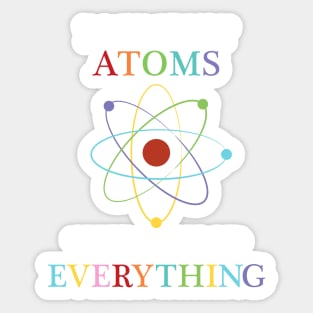 Don't trust atoms Sticker